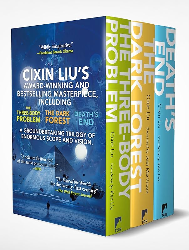 Three-Body Problem Boxed Set: The Dark Forest, Death's End (The Three-Body Problem Series) by Cixin Liu