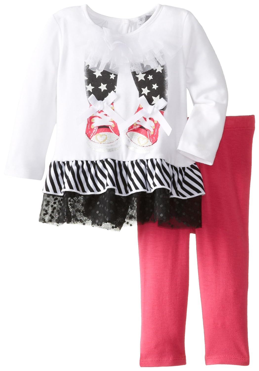 

Petit Lem Baby Girls' Glamorous Tunic Set