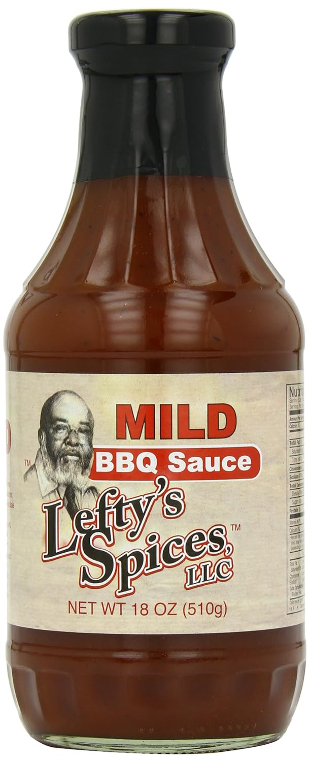 

Lefty's Spices Mild Sauce, BBQ, 16-Ounce (Pack of 3)