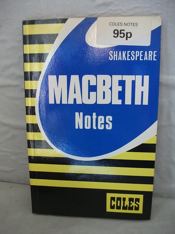 Macbeth (Coles Notes) by William Shakespeare