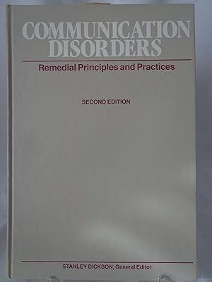 Communication Disorders: Remedial Principles and Practices