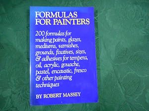 Formulas for Painters by Robert Massey