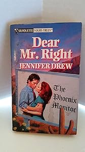 Dear Mr Right (Silhouette Yours Truly) by Jennifer Drew