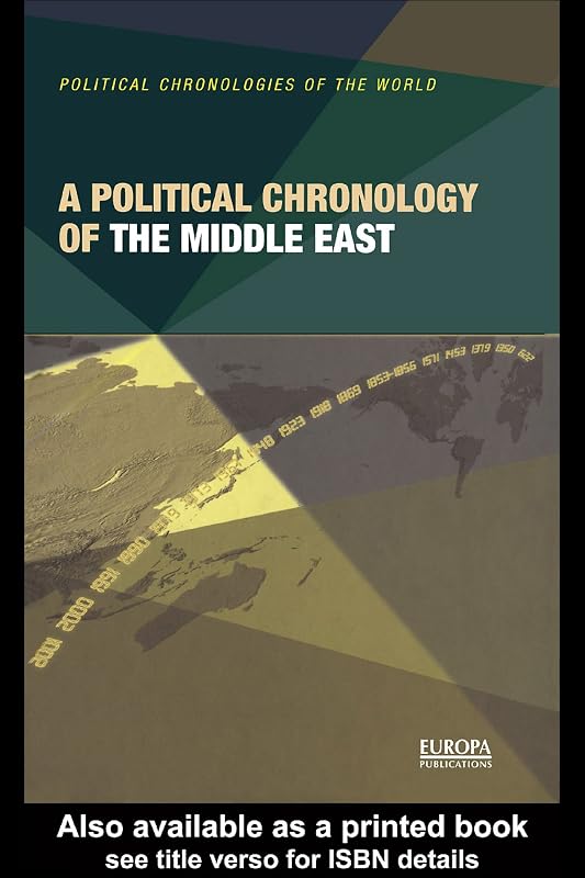 A Political Chronology of the Middle East by Europa Publications