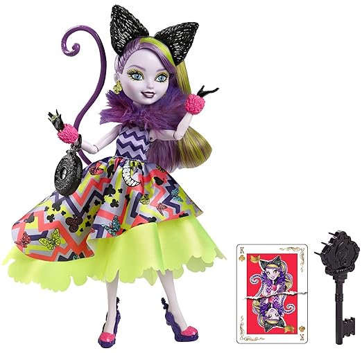 Ever After High Way Too Wonderland Kitty Chesire Doll