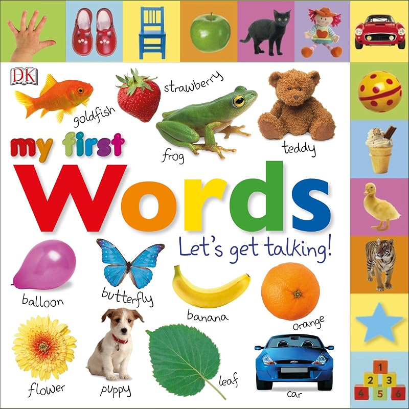 Tabbed Board Books: My First Words: Let's Get Talking! (My First Tabbed Board Book) by DK