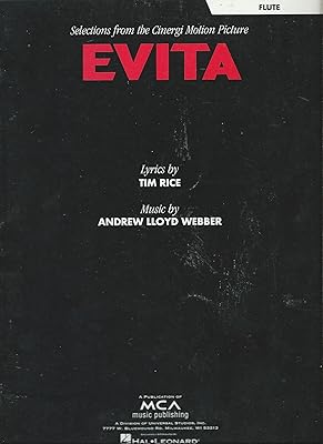 Evita (Selections): Alto Sax