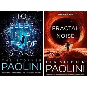 FractalVerse 2-Book Set by Christopher Paolini (to Sleep in a Sea of Stars, Fractal Noise)