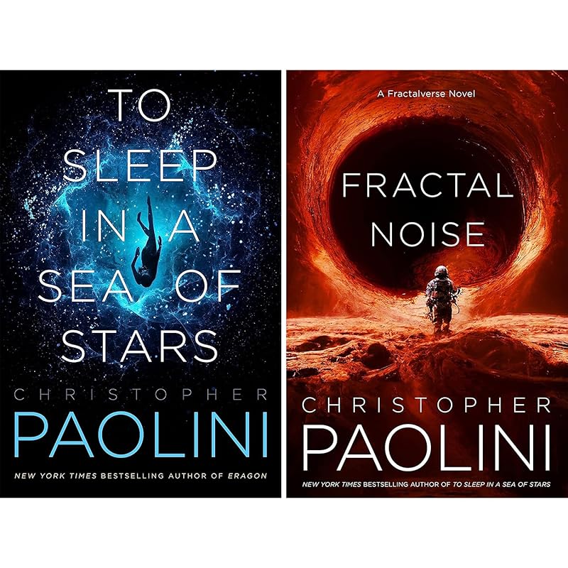 FractalVerse 2-Book Set by Christopher Paolini (to Sleep in a Sea of Stars, Fractal Noise) by Christopher Paolini
