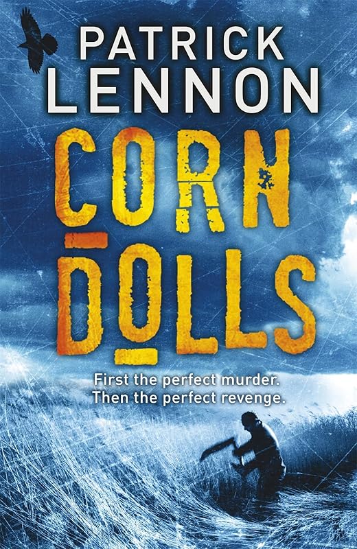 CORN DOLLS-- SIGNED, DATED, DOODLED WITH POSTCARD by Patrick Lennon