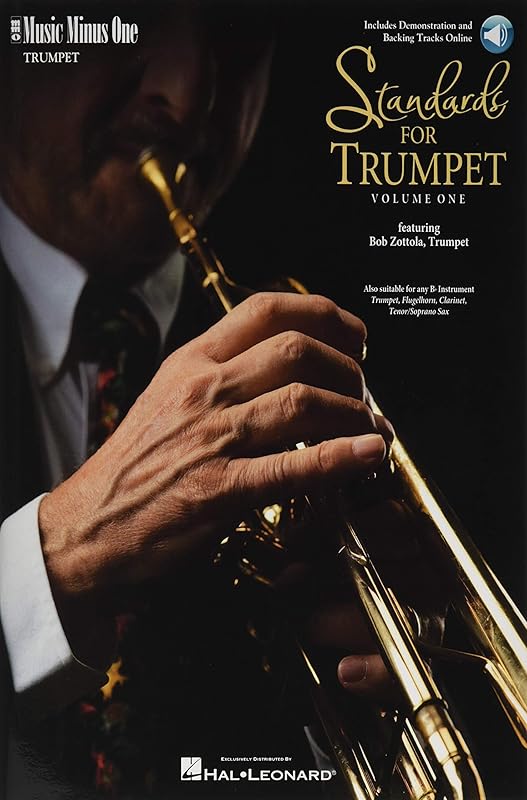 Standards for Trumpet - Volume 1: Music Minus One Trumpet by Bob Zottola