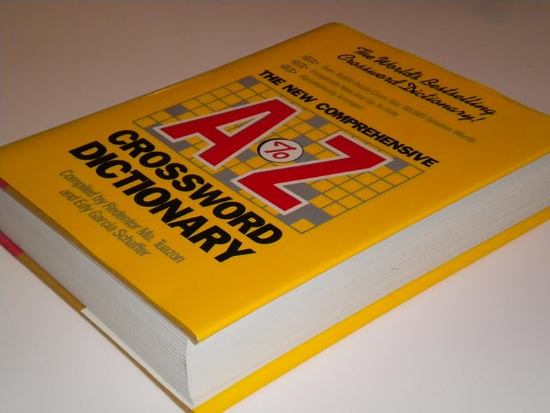 The New Comprehensive A-Z Crossword Dictionary by Redentor Ma Tuazon