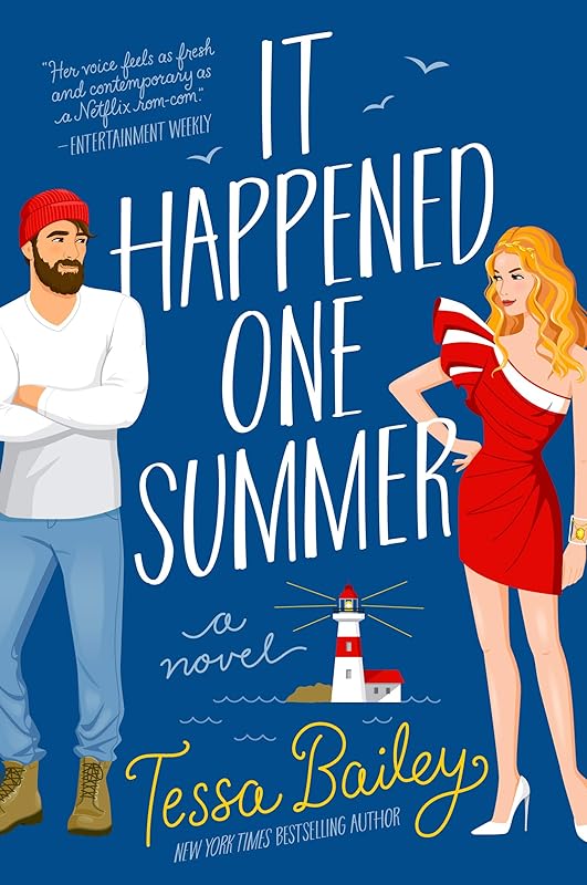 It Happened One Summer: A Spicy Rom-Com Featuring a Wild Child Socialite, a Small-Town Grumpy Fisherman, and the Undeniable Attraction Between Them (Bellinger Sisters Book 1) by Tessa Bailey