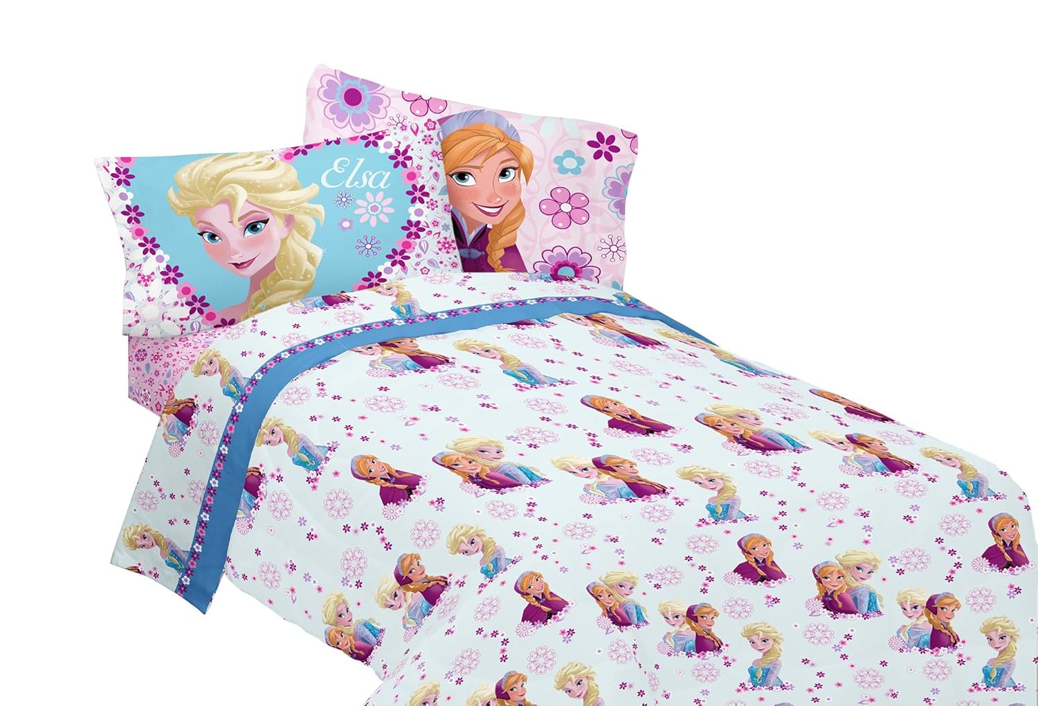 

Disney Frozen Warm Heart Microfiber Twin Sheet Set