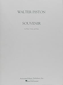 Souvenir: Score and Parts by Walter Piston