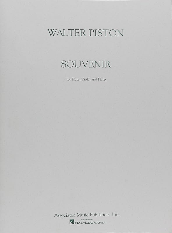 Souvenir: Score and Parts by Walter Piston