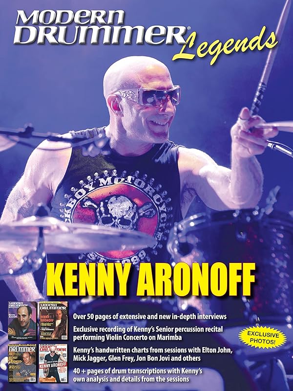 Modern Drummer Legends: Kenny Aronoff by unknown author