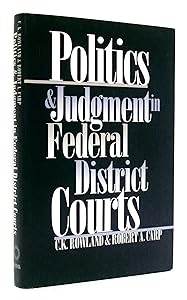 Judicial Politics in the D.C. Circuit Court by Christopher P. Banks