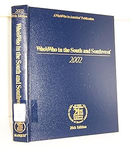 Who's Who in the South and Southwest 2002 (Who's Who in the South and Southwest, 28th ed) by Marquis Who's Who