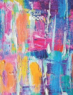 Sketch Book: Drawing Book for Painting, Sketching or Doodling, 110 Pages, 8.5x11