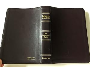 Collegiate Devotional Bible: Devotions for Knowing God and Discovering His Purpose for Your Life Bonded Leather, Black