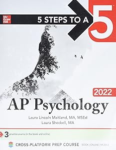5 Steps to a 5: AP Psychology 2022 by Laura Lincoln Maitland