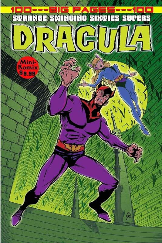 Strange Swinging Sixties Supers: Dracula by Mini Komix