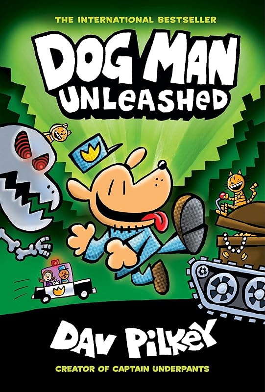 Dog Man Unleashed: A Graphic Novel (Dog Man #2): From the Creator of Captain Underpants by Dav Pilkey