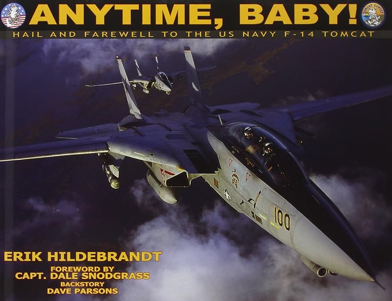 Anytime, Baby! Hail and Farewell to the U.S. Navy F-14 Tomcat by Erik Hildebrandt
