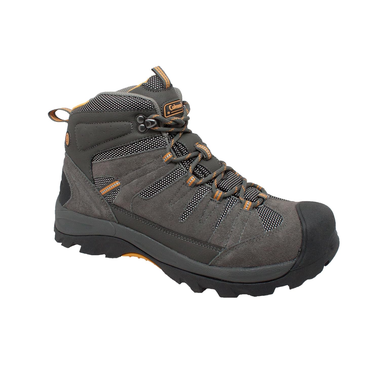

Coleman Men's COLORADO Grey Suede Leather Soft Toe Hiker Shoe M Width. COLORADO