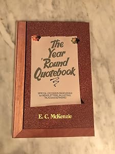 The Year 'Round Quotebook