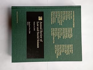 Annual Review of Law and Social Science; Volume 14, 2018