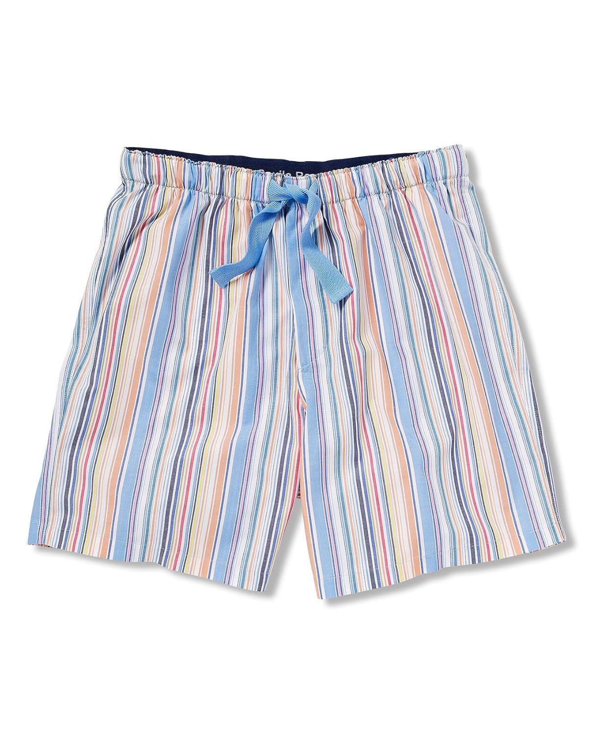 

Savile Row Mens Multi Stripe Lounge short XXXL 100% Peached Cotton