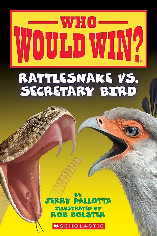 Rattlesnake vs. Secretary Bird (Who Would Win?) (15) by Jerry Pallotta