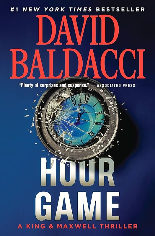 Hour Game (Large Print) by David Baldacci