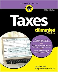 Taxes For Dummies: 2024 Edition by Eric Tyson