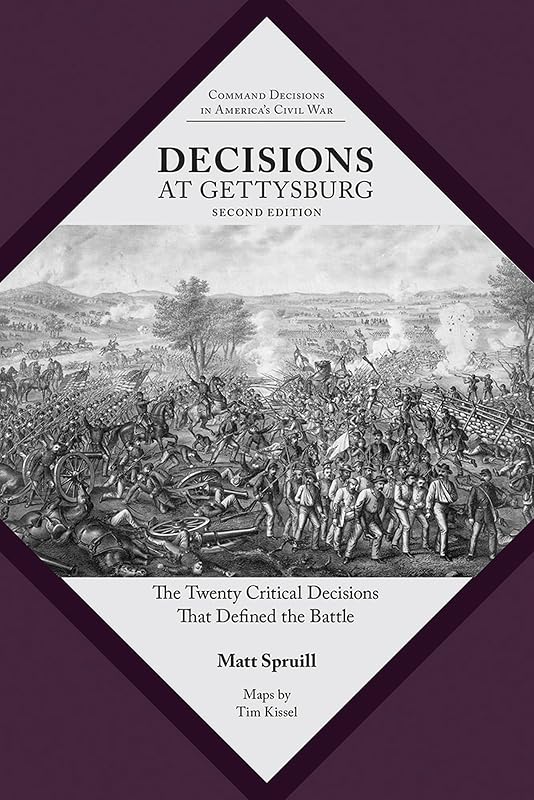 Decisions at Gettysburg: The Twenty Critical Decisions That Defined the Battle (Command Decisions in America’s Civil War) by Matt Spruill