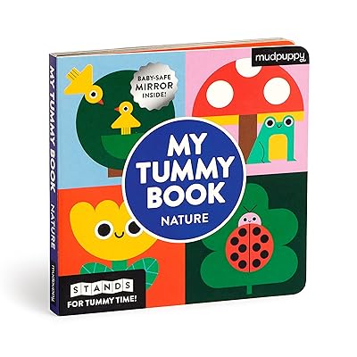 Nature – My Tummy Sturdy Fold Out Board Book With Baby Safe Mirror