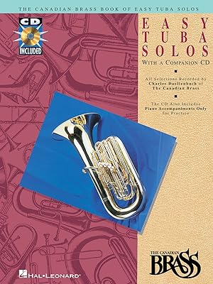 Canadian Brass Book of Easy Tuba Solos Book/Online Audio