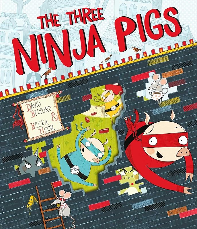 The Three Ninja Pigs by David Bedford