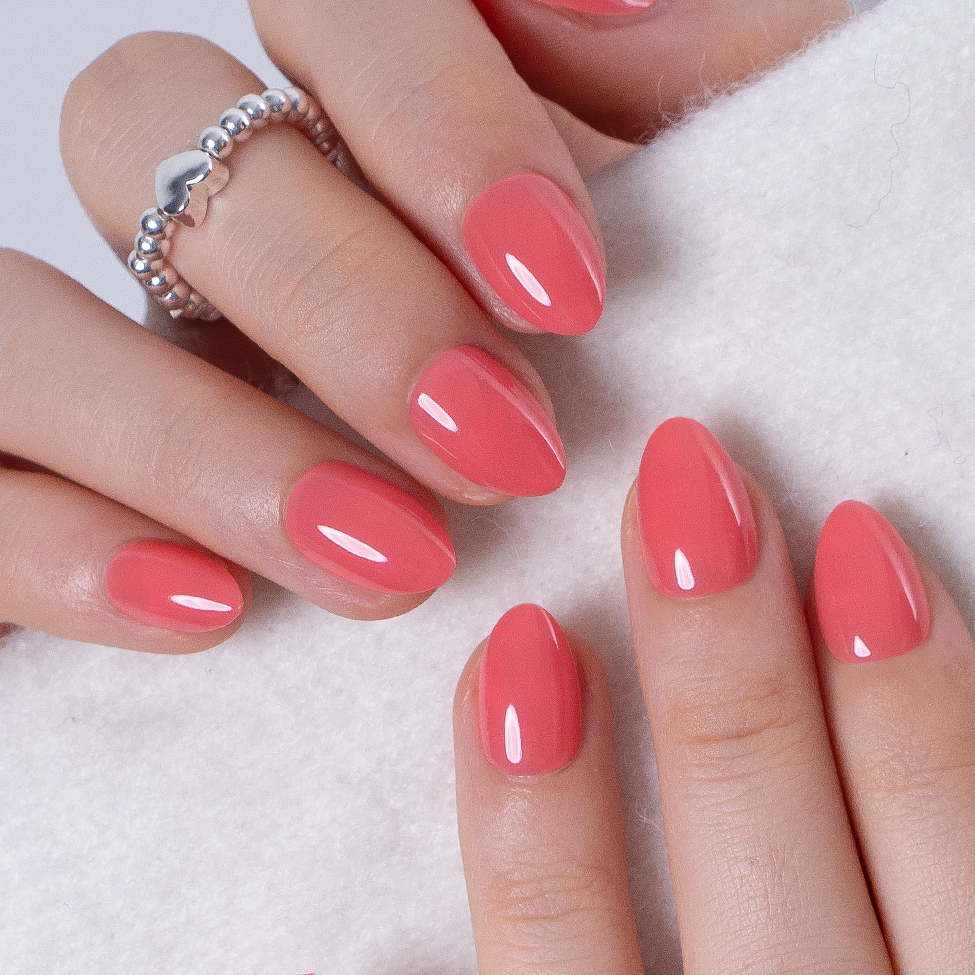 32Pcs Soft Gel Almond Extra Short Press On Nails, Reusable Peach Nude Fake Nails Kit With Glue & Tabs, Salon-Quality Stick On Nails For Women At-Home_voghion.com