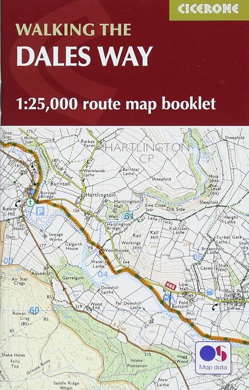 Dales Way Map Booklet by Terry Marsh