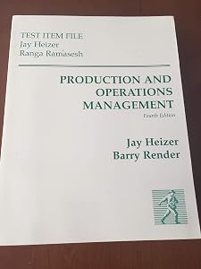 Sm Production Operations Mgmt T/B by HEIZER