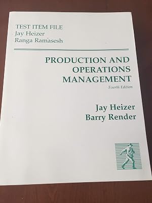 Sm Production Operations Mgmt T/B