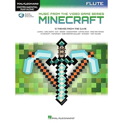 Minecraft: Music from the Video Game Series - Instrumental Play-Along for Flute (Book/Online Audio)