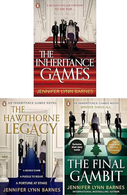 The Inheritance Games Book (1-3) Collection 3 Books Set By Jennifer Lynn Barnes(The Inheritance Games, The Hawthorne Legacy, The Final Gambit) by Jennifer Lynn Barnes
