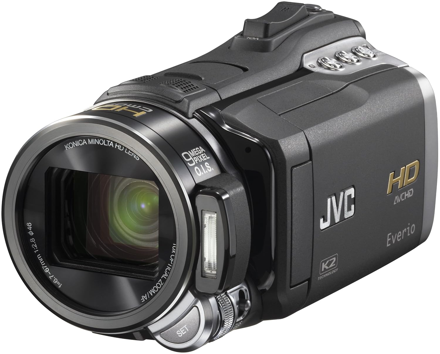 jvc gz-hm400ac 高清闪存摄像机 (玛瑙黑)