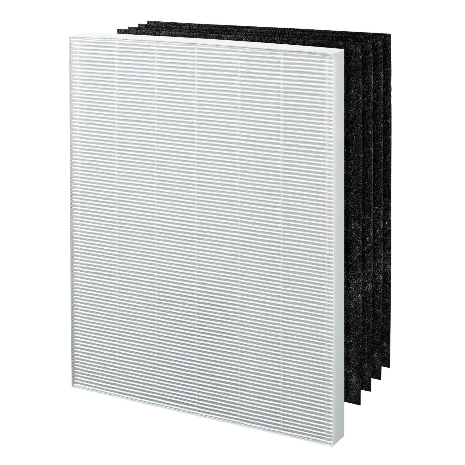 

1 Fellowes HEPA Air Purifier Filter 4 Carbon Filters fits Fellowes AP-300PH Air Purifier - Compare #HF-300 - Designed & Engineered By Vacuum Savings