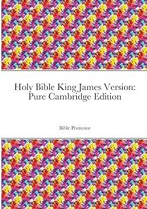Holy Bible King James Version: Pure Cambridge Edition by Kevin Leake