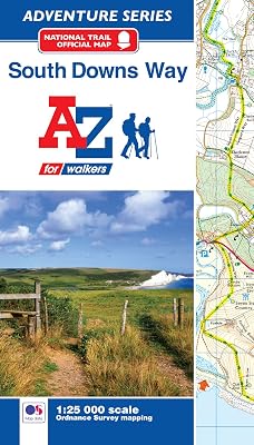 South Downs Way A-Z Adventure Atlas